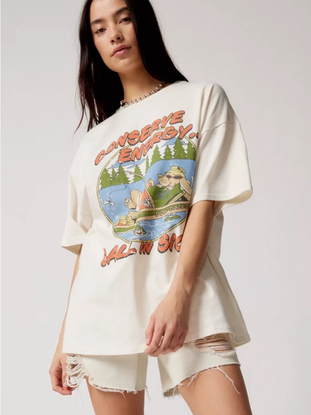 urban outfitters conserve energy call in sick tee size XS/S New